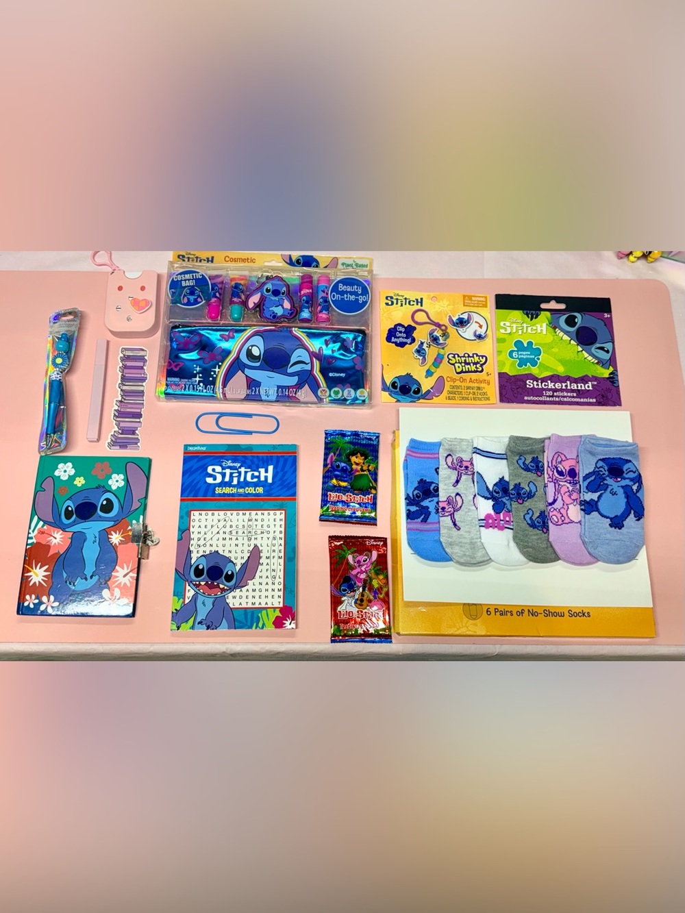 Disney Stitch bookish and fun bundle